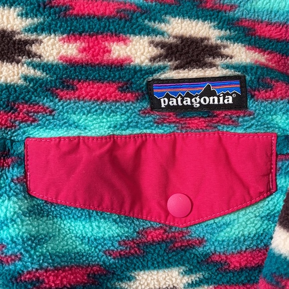 Women’s Lightweight Synchilla Snap-T Fleece Pullover.  Wild Desert Print. Rare. - Picture 4 of 7